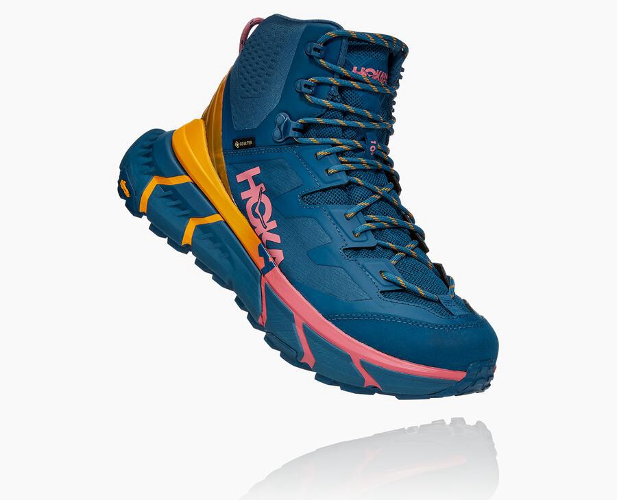 Hoka One One Wandelschoenen Heren - Tennine Hike Gore-Tex - Blauw - XA1893520